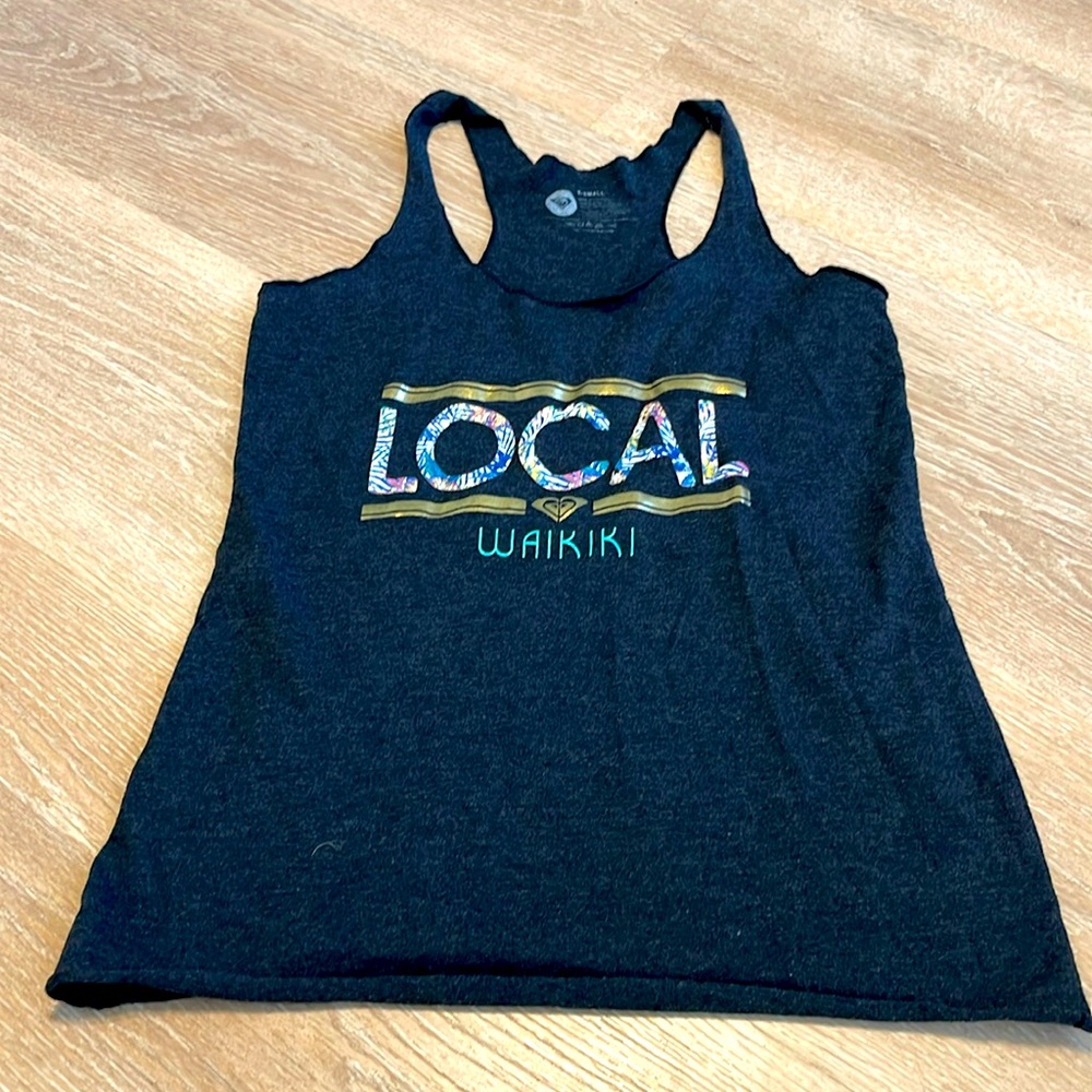 Local‎ Waikiki Roxy tank top size xs B9